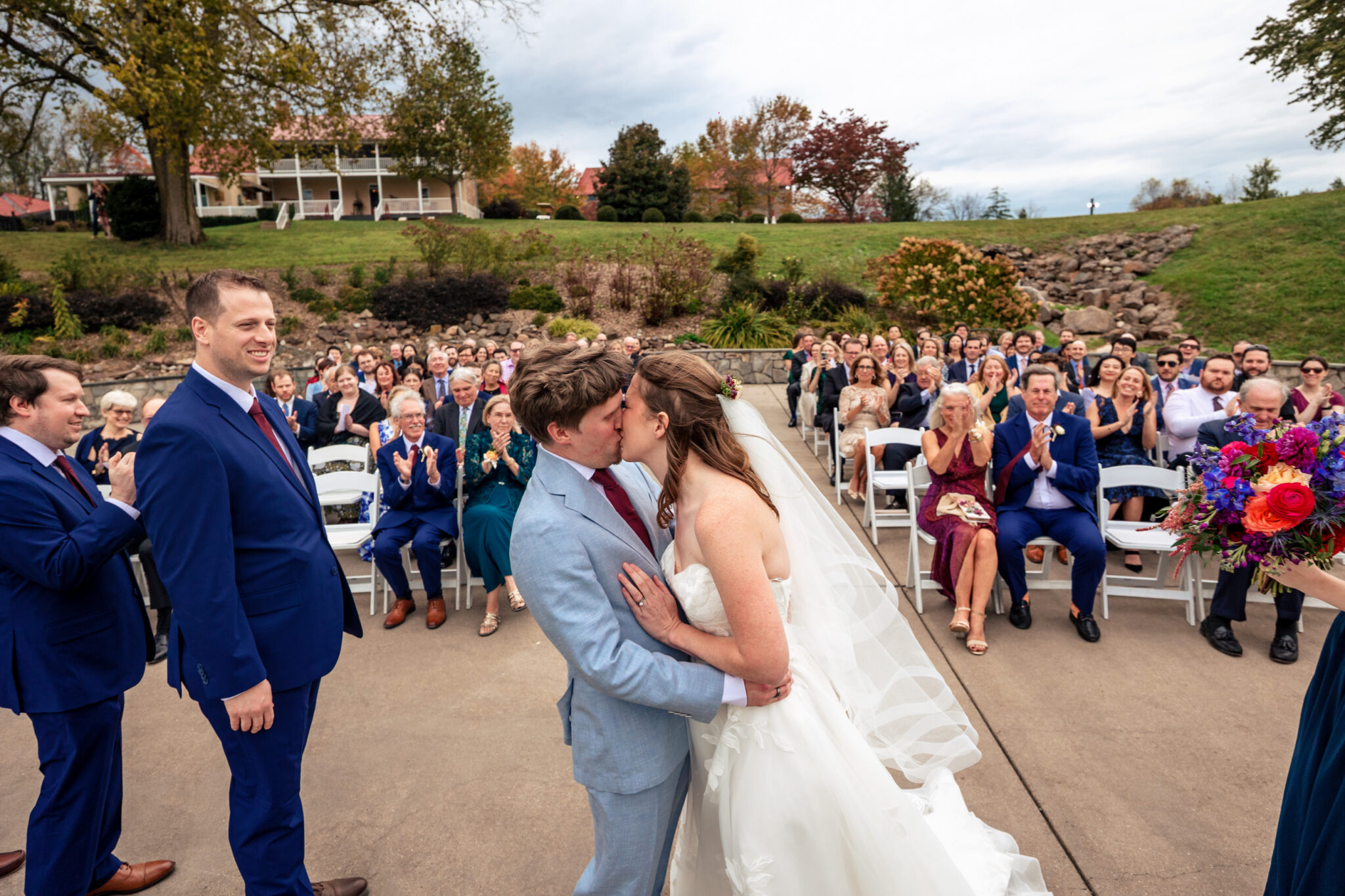 A wedding at Riverside On The Potomac by Natasha Lamalle Photography.
